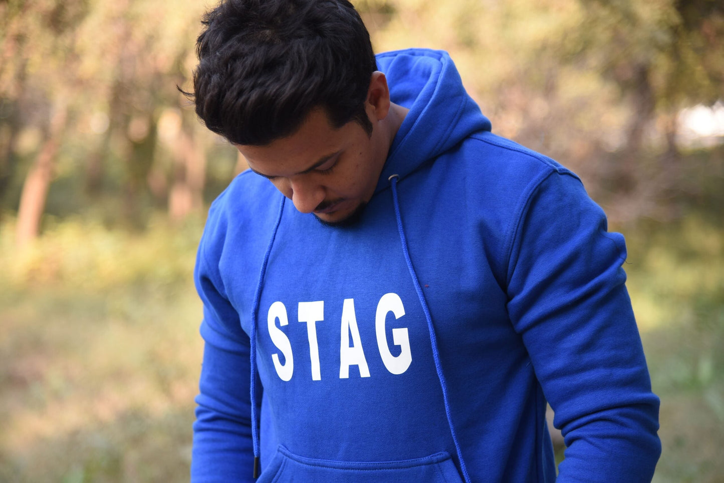 Stag Unisex Blue Hoodie - Stag Clothing