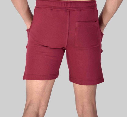 Ultimate Body Building Shorts 2.0 (Burgundy) - Stag Clothing