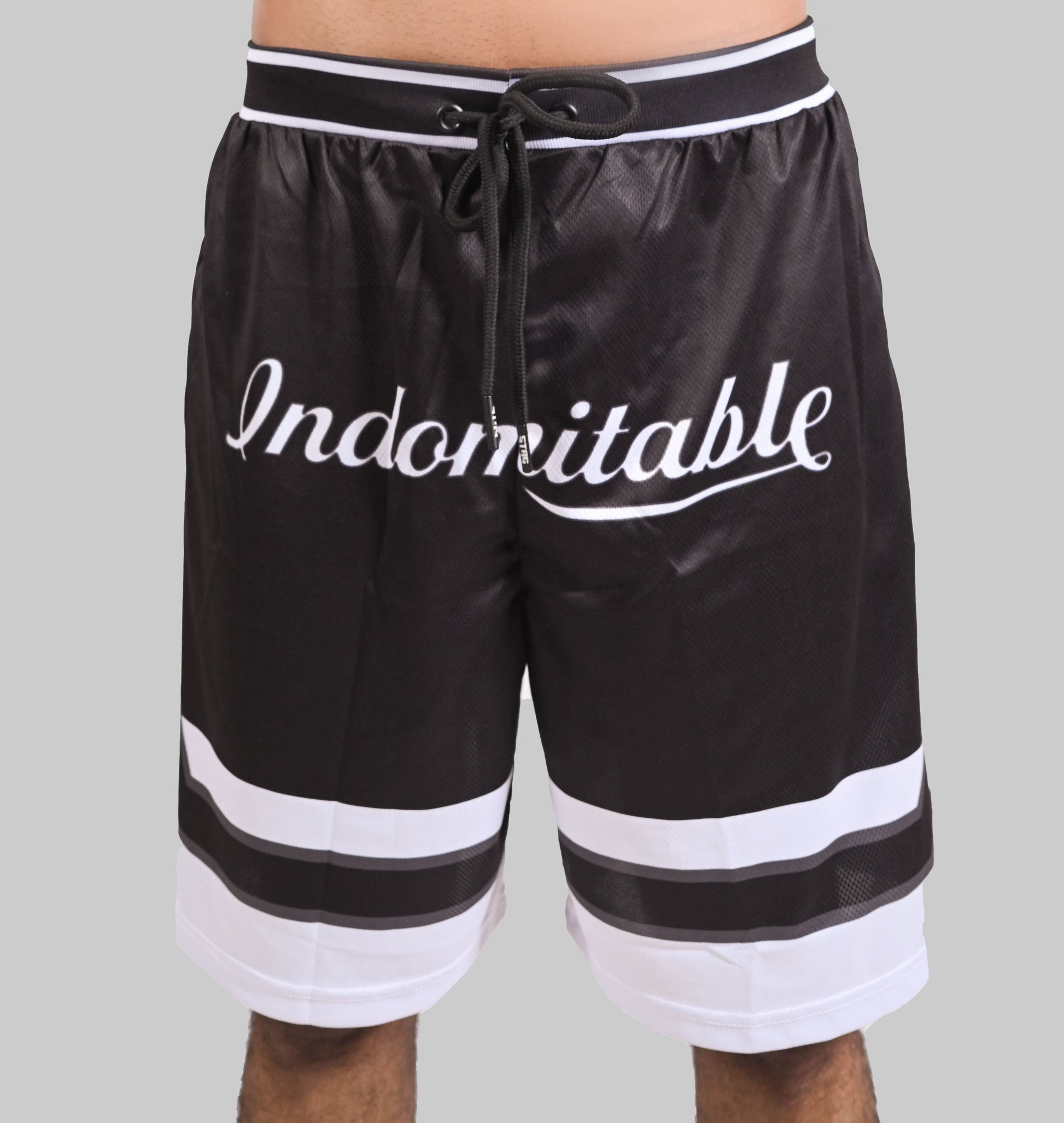 BreezyBall Shorts (BLACK & WHITE) - Stag Clothing