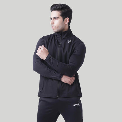 Stag Unisex Sports Sleeveless Jacket (Black) - Stag Clothing