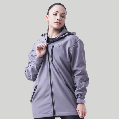 Unisex SoftTech Jacket (Grey) - Stag Clothing