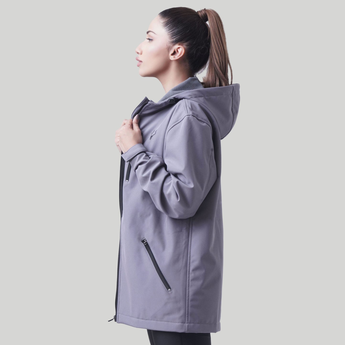 Unisex SoftTech Jacket (Grey) - Stag Clothing