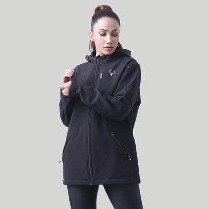 Unisex SoftTech Jacket (Black) - Stag Clothing