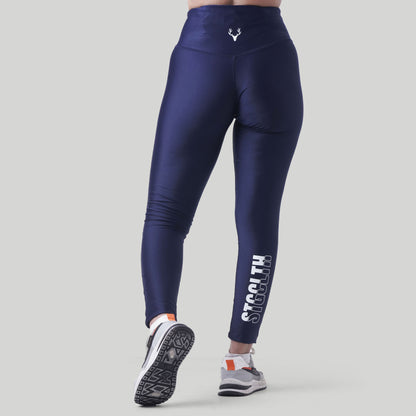 Stag Women Slash Leggings (Navy Blue) - Stag Clothing