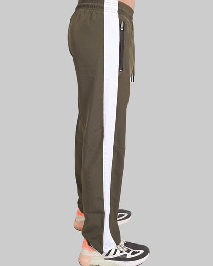 SG Loose Fit Trouser 3.0 (OLIVE & WHITE) - Stag Clothing