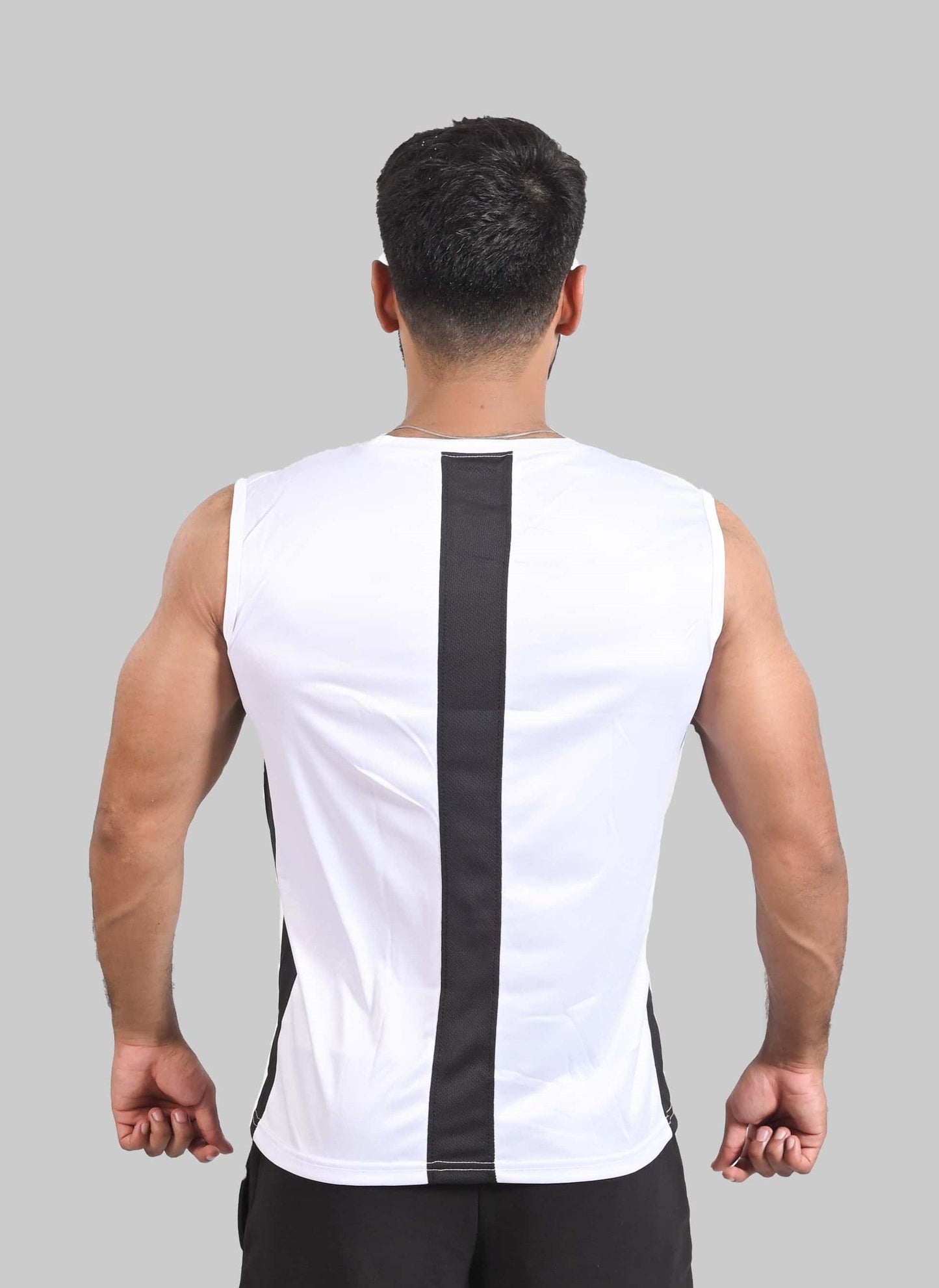 Performance Tanktop (WHITE & BLACK) - Stag Clothing