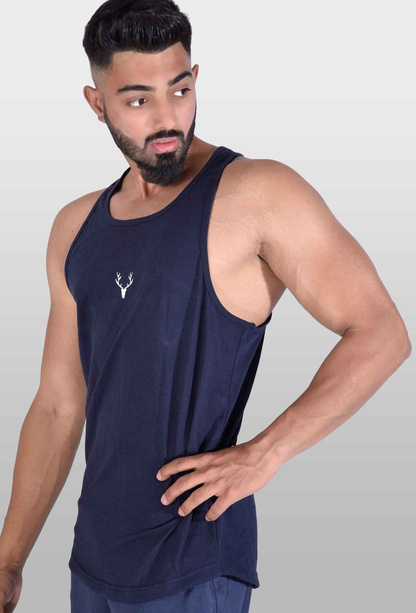 4.0 Robust Stringer (Navy Blue) - Stag Clothing