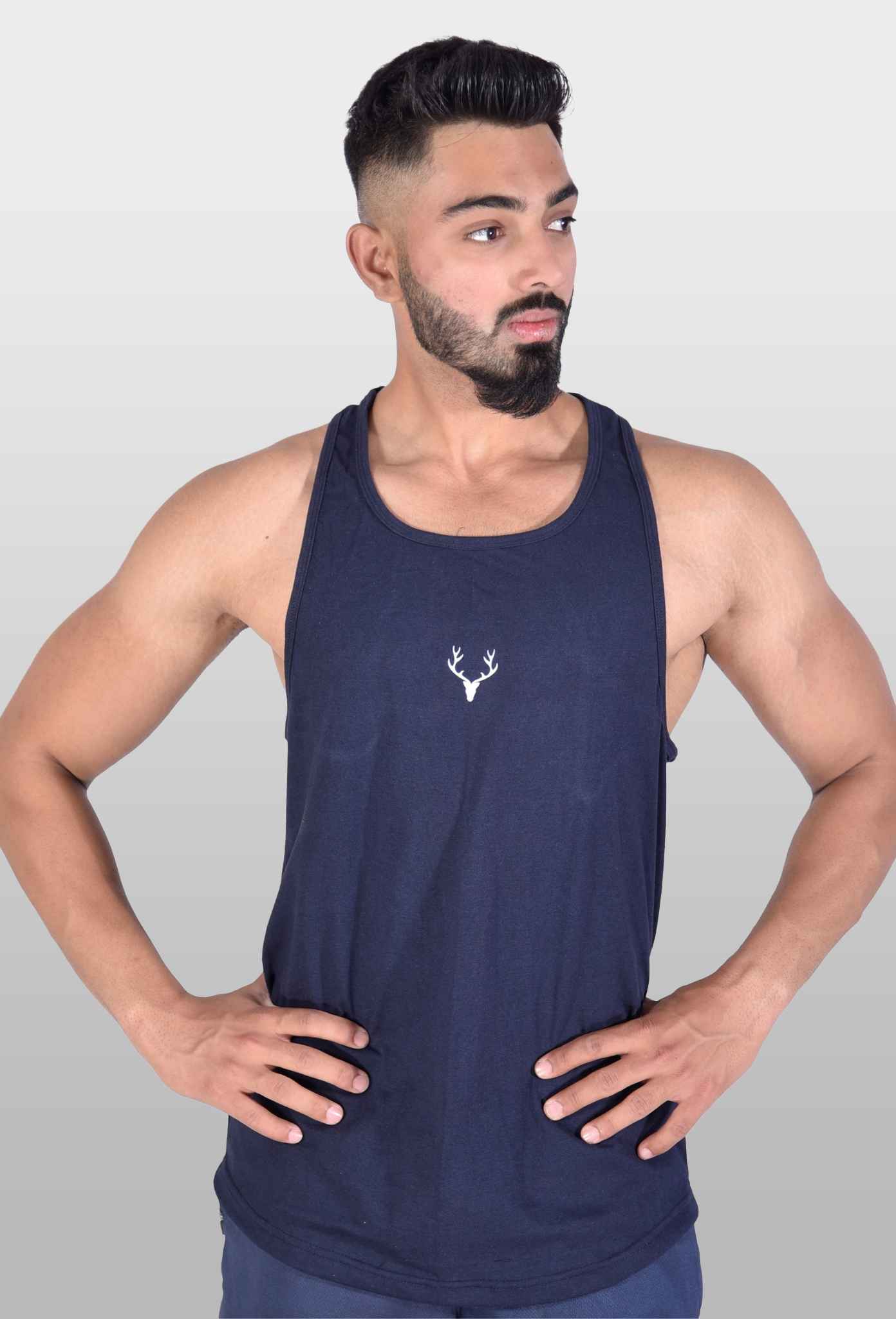 4.0 Robust Stringer (Navy Blue) - Stag Clothing