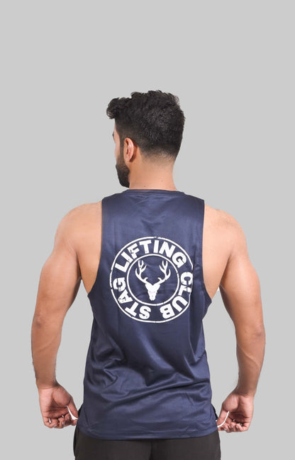 SLC Drop Arm Tanktop (NAVY BLUE) - Stag Clothing