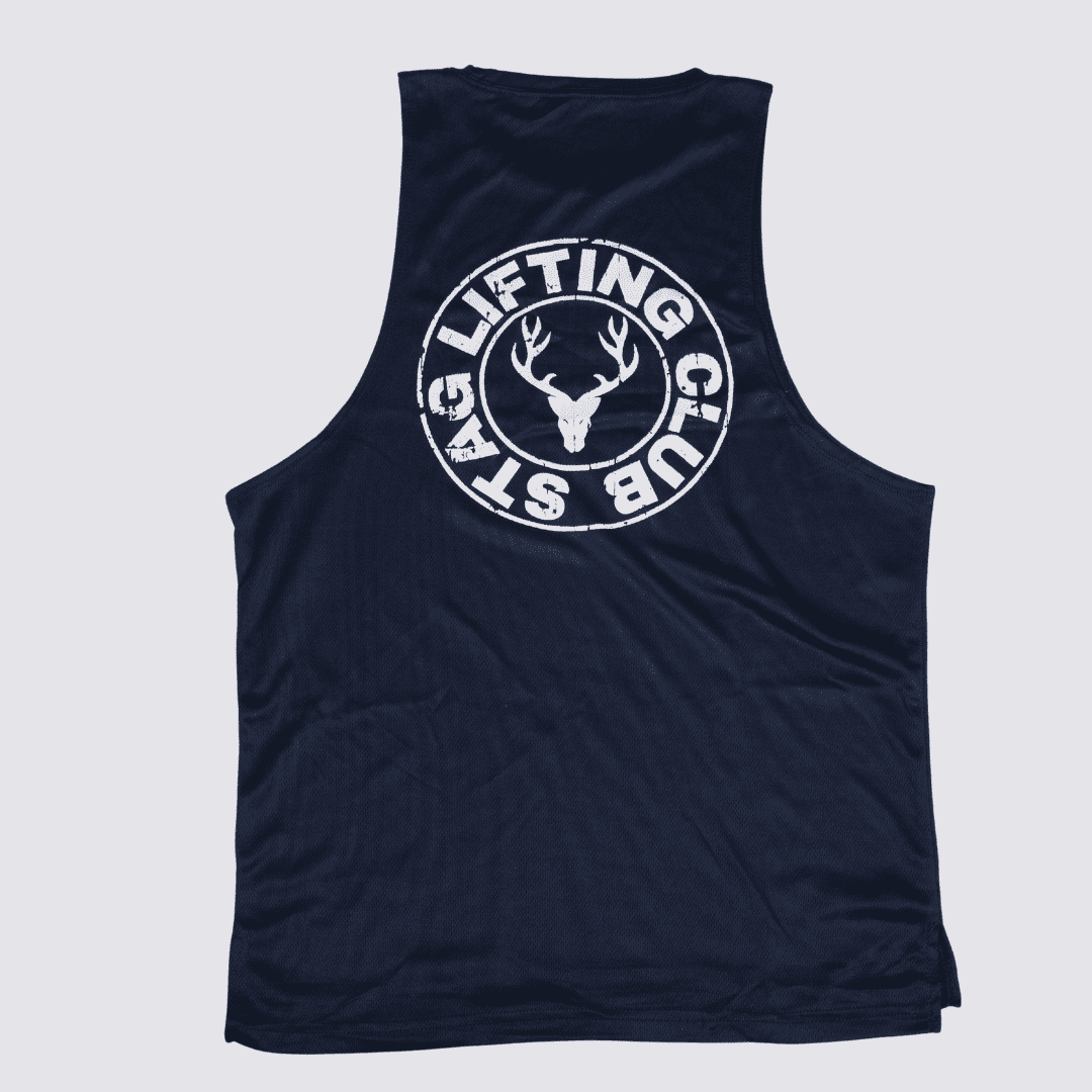 SLC Drop Arm Tanktop (NAVY BLUE) - Stag Clothing