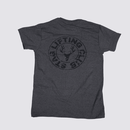 STAG LIFTING CLUB TEE (GREY) - Stag Clothing