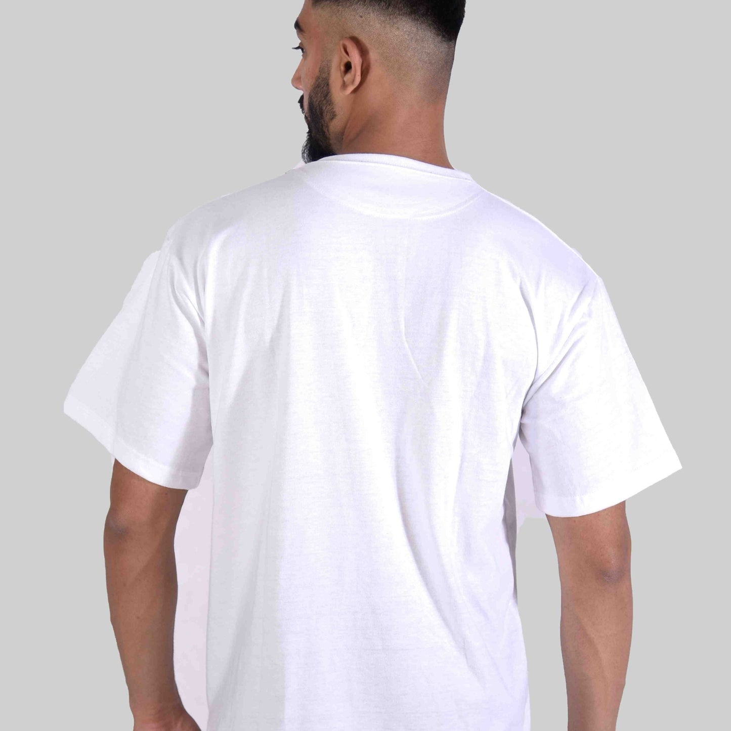 SG Over Sized Tee 2.0 ( White ) - Stag Clothing