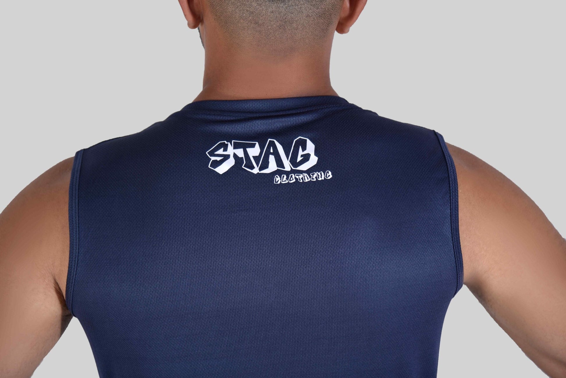 thunder navy blue tank top