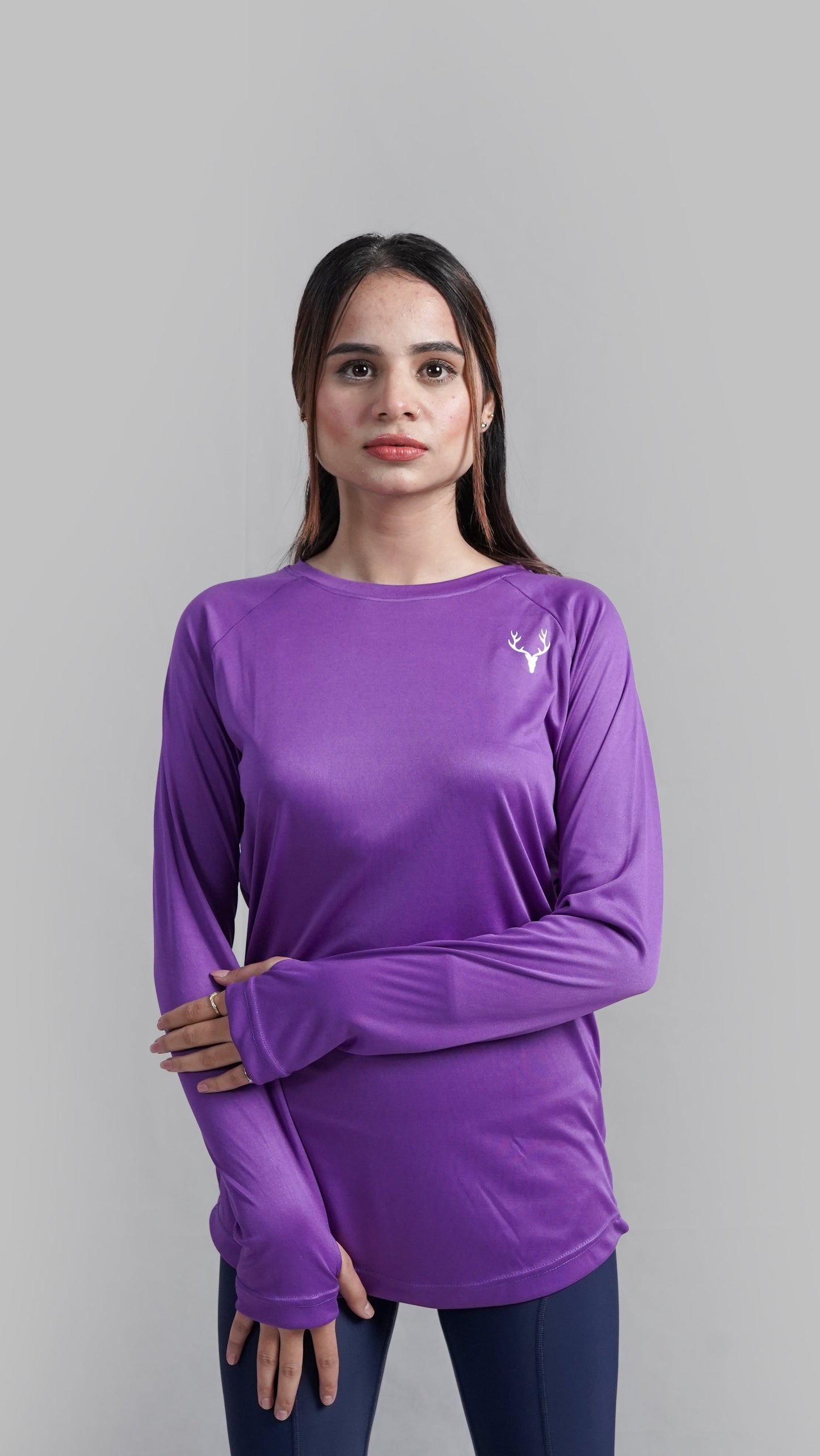 Women Vital Tee 3.0 (PURPLE) - Stag Clothing