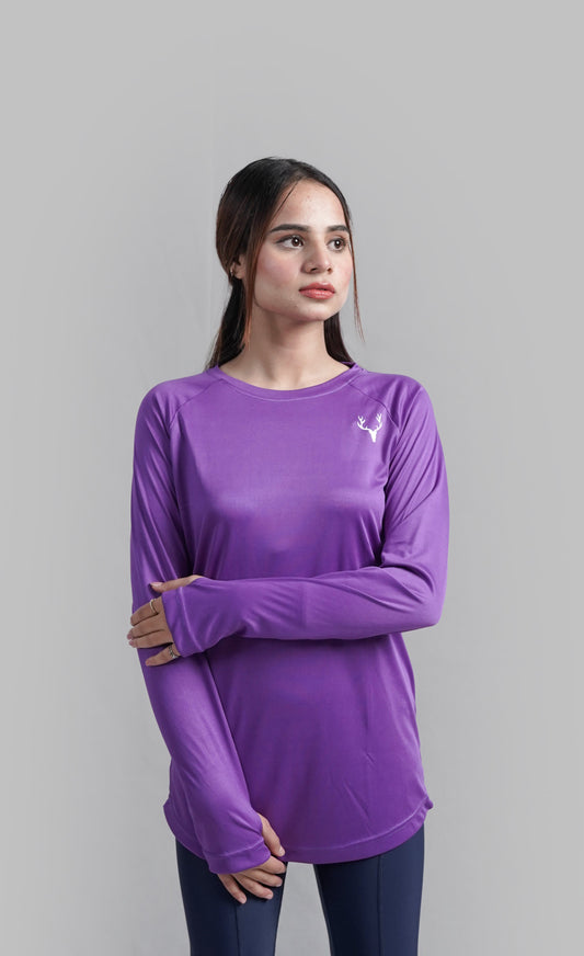 Women Vital Tee 3.0 (PURPLE) - Stag Clothing